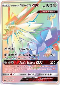 Dusk Mane Necrozma GX