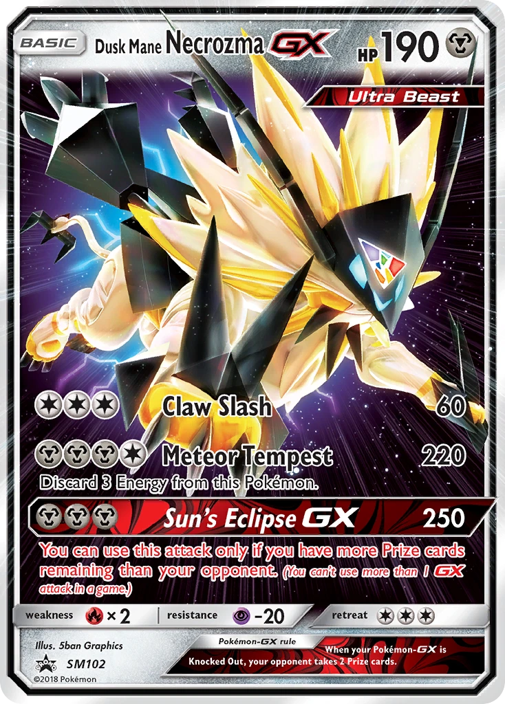 Dusk Mane Necrozma GX
