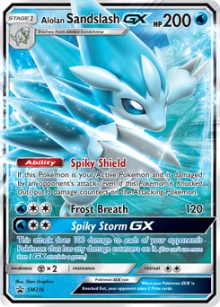 Alolan Sandslash GX